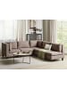 Beliani 5-tlg Modulsofa UNSTAD in Braun/Schwarz rechtsseitig