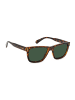 Polaroid Unisex Sonnenbrille Quadratisch Braun