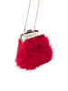 faina Clutch/Abendtasche in Rot