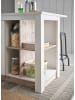 Furn.Design Küchentheke weiß Pinie Landhaus 161 cm freistehend, Kücheninsel mit Soft-Close