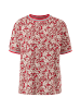 s.Oliver T-Shirt ärmellos in Beige-rot