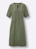 creation L Sommerkleid in khaki-meliert