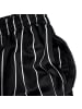 Karl Kani Shorts Small Signature Pinstripe in Schwarz