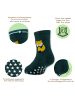Yalion 9er-Set Yalion Socken mit Tiermotiven & Stern-Stoppern,  Grün