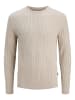 Jack & Jones Strickpullover in Oatmeal 1