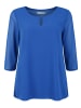 Fransa Zawov 1 Blouse regular fit in Clematis Blue