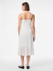 Pieces Kleid ohne Ärmel in Bright White