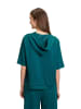 BETTY & CO Sweatshirt mit Kapuze in Deep Teal