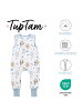 TupTam Baby Ganzjahresschlafsack mit Beinen 2,5 Tog in weiß/beige
