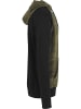 Urban Classics Sweat & Fleece - Hoodies in olive camo/blk
