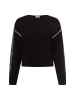 Y.A.S Pullover YASStitcha in schwarz - 0001