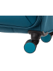 Franky 4er Koffer SET Gr. L/M/S Beutycase Reisegepäck T27-F Spinner in teal/turquise