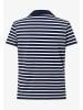 More & More T-Shirt in marine weiß