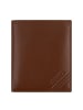 mano Don Antonio Geldbörse RFID Schutz Leder 10 cm cognac