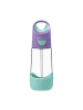 B. Box Tritan-Flasche mit Trinkhalm 450 ml Lilac Pop in Lila