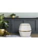 Kayoom Hocker Doric 245 in creme - gold