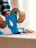 normani 6 Rollen Paketband in Braun