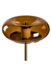 Beliani Stehleuchte NITH in Braun/Messing - (W) 29 x (H) 140 x (L) 29 cm