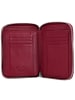 Esquire Nizza Geldbörse RFID Schutz Leder 15.5 cm rot
