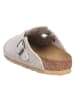 Birkenstock Tieffußbett Pantolette in beige