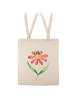 Mr. & Mrs. Panda Uni Tasche Hummel Blume ohne Spruch in Creme