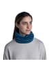 Buff Buff Merino Lightweight Solid Tube Scarf in Blau