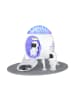 XO XO CF38 Sternenprojektor Bluetooth Weiß LED