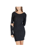 JACQUELINE de YONG Schwarz Polyester Kurzes Kleid