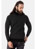 Cipo & Baxx Strickpullover in BLACK