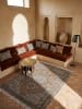 KADIMA DESIGN Jute-Teppich Naturfaser BERMEO 41% Wolle Boho Berber Wohnzimmer in Natur