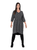 Ulla Popken Jerseykleid in schwarz