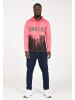 PLUS EIGHTEEN Herren Kapuzenpullover in Pink