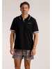 wavebreaker Poloshirt in schwarz