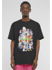 Mister Tee Mister Tee Herren Space Jam Teamwork Oversize Tee in black
