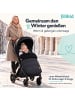 fillikid Winterfußsack Lanin Exklusiv in Schwarz