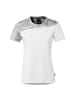 Kempa Trainings-T-Shirt Athletics 29 Women in weiß/steingrau