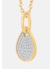 Diamant Exquis Halskette aus 585 Gelbgold mit Diamant