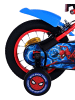 Volare Kinderfahrrad Ultimate Spider-Man Jungen 12 Zoll Kinderrad in Blau/Rot 3 Jahre