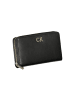 Calvin Klein Schwarz Elegant Multi-Fach Designer Geldbörse