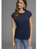 BOYSENS T-Shirt in marine + gestreift
