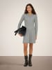 JDY Strickkleid in Light Grey Melange