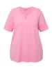 Ulla Popken Shirt in hell pink