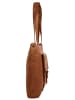 SPIKES & SPARROW Shopper echt Leder in cognac