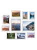 SONGMICS 10er-Set: Bilderrahmen-Set Kavi in Weiß - (B)23.1 x (H)1.2 x (T)28.7 cm