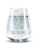 Mr. & Mrs. Panda Tumbler Stinktier Blume mit Spruch in Transparent