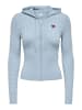 ONLY Kapuzenpullover in Dusty Blue
