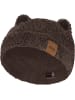 Normani Outdoor Sports Kinder Teddy Mütze Coleraine in Dunkelbraun