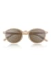 Bertha Polarisierte Sonnenbrille "Paris" in Beige/Braun