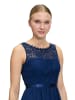 Vera Mont Abendkleid mit Spitze in Festival Blue