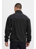 BLEND Fleecejacke Sweatshirt in Schwarz